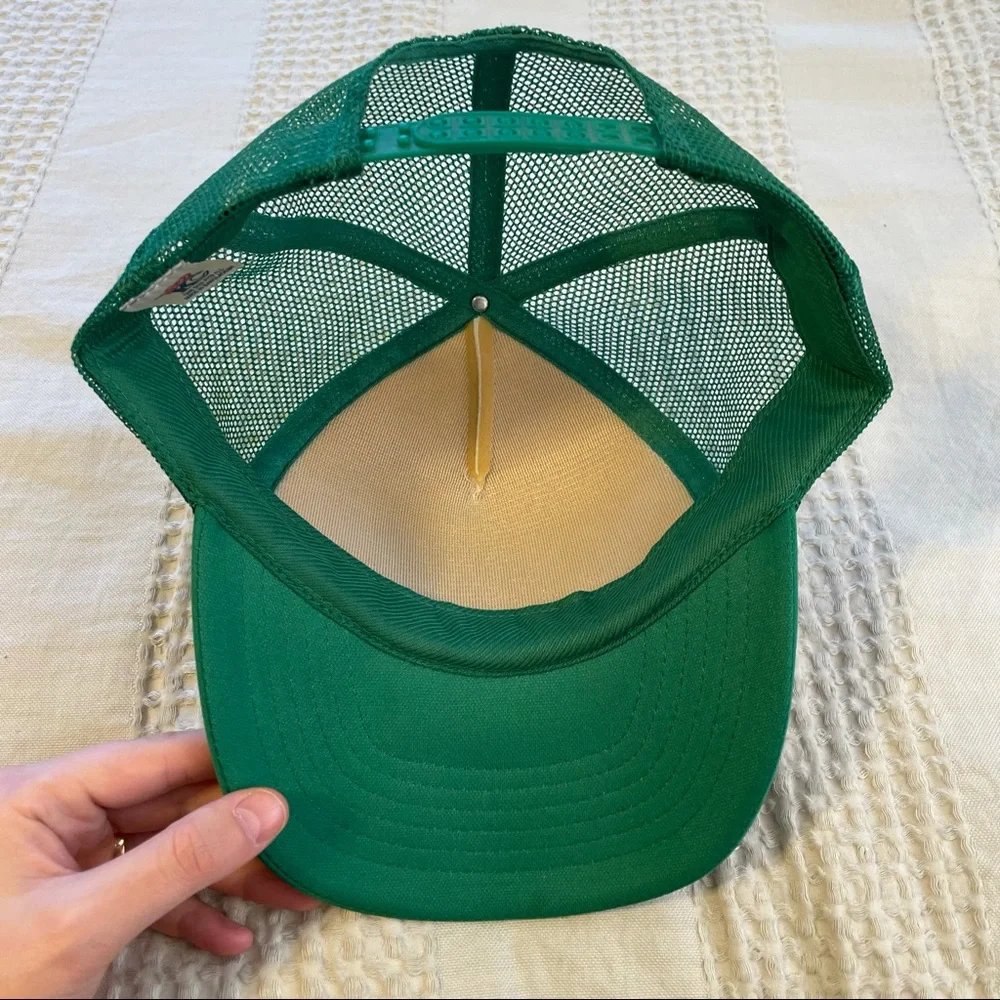 Vintage KC Crown Keep Calm and Hit a Bong Trucker SnapBack Hat